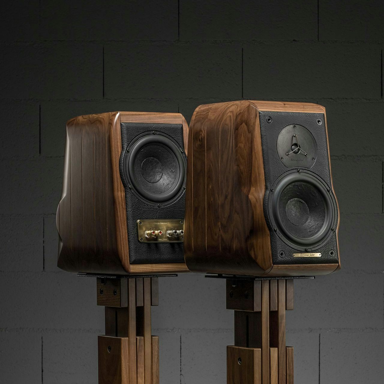 Pair of original Sonus faber Electa Amator speakers, showcasing the legacy refined in the new Electa Amator III designs.