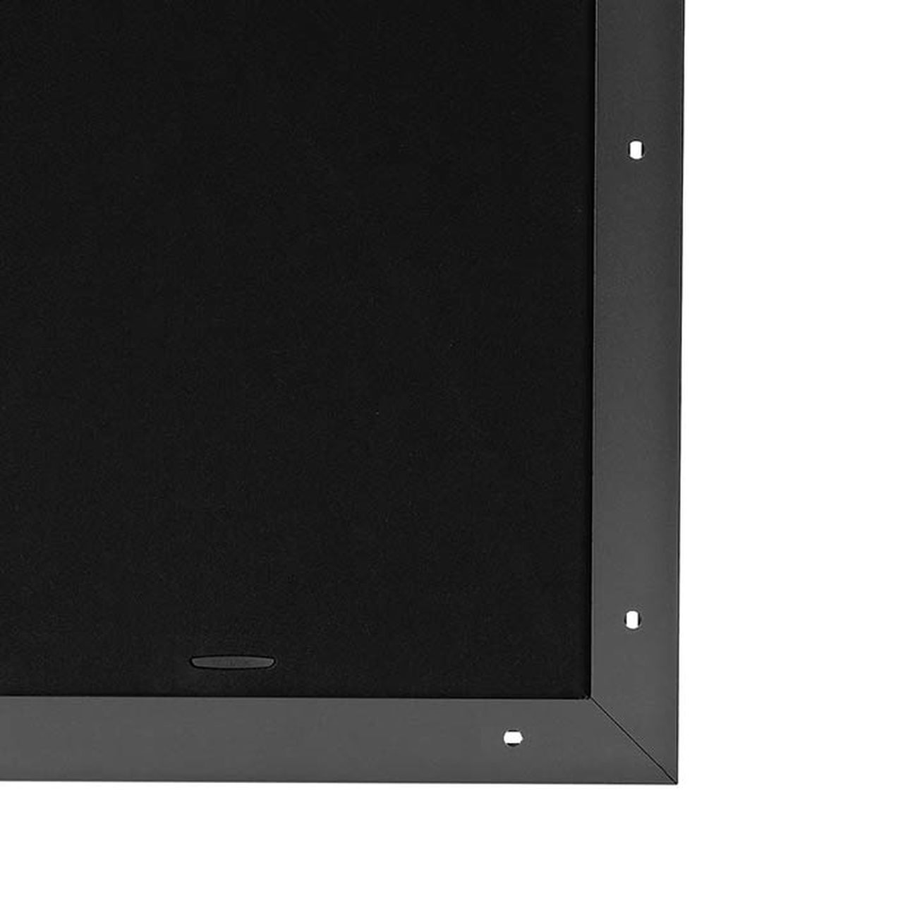 Close-up of the Sonus faber Arena S15 in-wall subwoofer, emphasizing its elegant Italian design in sleek black.